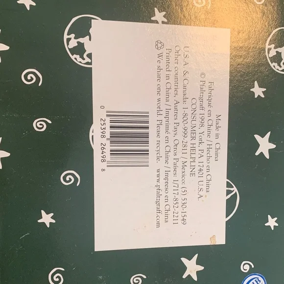 Pfaltzgraff Winterberry Green and White Dip Set - Picture 5 of 5